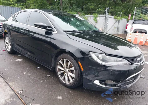 2015 Chrysler 200 C из США, поврежденный, VIN 1C3CCCCG9FN519787